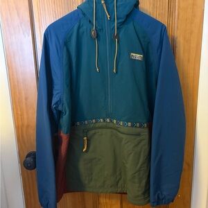 L.L. Bean Men's Colorblock Mountain Classic Anorak